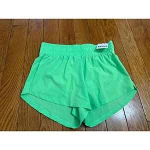DSG High Rise Stride Shorts Womens Small Hyper Lime Green Athletic Running Small